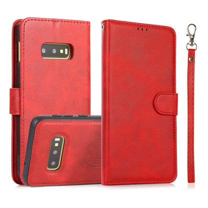 Calf Texture 2 in 1 Detachable Magnetic Back Cover Horizontal Flip Leather Case with Holder & Card Slots & Wallet & Photo Frame, For Samsung Galaxy Note10, For Samsung Galaxy Note10+, For Samsung Galaxy Note20, For Samsung Galaxy S10e                  ...