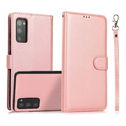 Calf Texture 2 in 1 Detachable Magnetic Back Cover Horizontal Flip Leather Case with Holder & Card Slots & Wallet & Photo Frame, For Samsung Galaxy S20 FE, For Samsung Galaxy S20 Ultra, For Samsung Galaxy S21 Ultra 5G, For Samsung Galaxy S21+ 5G       ...