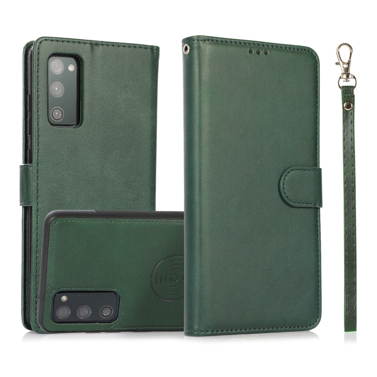 Calf Texture 2 in 1 Detachable Magnetic Back Cover Horizontal Flip Leather Case with Holder & Card Slots & Wallet & Photo Frame, For Samsung Galaxy S20 FE, For Samsung Galaxy S20 Ultra, For Samsung Galaxy S21 Ultra 5G, For Samsung Galaxy S21+ 5G       ...
