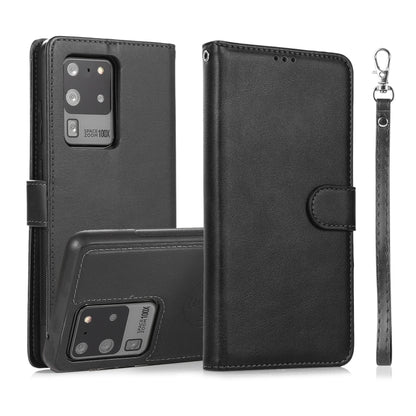 Calf Texture 2 in 1 Detachable Magnetic Back Cover Horizontal Flip Leather Case with Holder & Card Slots & Wallet & Photo Frame, For Samsung Galaxy S20 FE, For Samsung Galaxy S20 Ultra, For Samsung Galaxy S21 Ultra 5G, For Samsung Galaxy S21+ 5G       ...