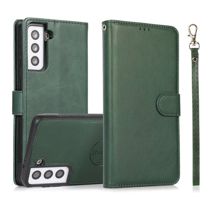 Calf Texture 2 in 1 Detachable Magnetic Back Cover Horizontal Flip Leather Case with Holder & Card Slots & Wallet & Photo Frame, For Samsung Galaxy S20 FE, For Samsung Galaxy S20 Ultra, For Samsung Galaxy S21 Ultra 5G, For Samsung Galaxy S21+ 5G       ...