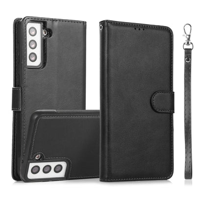 Calf Texture 2 in 1 Detachable Magnetic Back Cover Horizontal Flip Leather Case with Holder & Card Slots & Wallet & Photo Frame, For Samsung Galaxy S20 FE, For Samsung Galaxy S20 Ultra, For Samsung Galaxy S21 Ultra 5G, For Samsung Galaxy S21+ 5G       ...