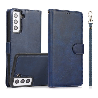 Calf Texture 2 in 1 Detachable Magnetic Back Cover Horizontal Flip Leather Case with Holder & Card Slots & Wallet & Photo Frame, For Samsung Galaxy S20 FE, For Samsung Galaxy S20 Ultra, For Samsung Galaxy S21 Ultra 5G, For Samsung Galaxy S21+ 5G       ...