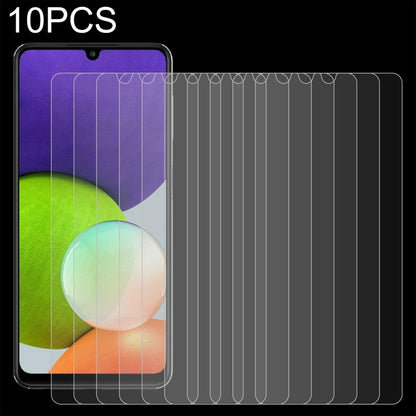10 PCS 0.26mm 9H 2.5D Tempered Glass Film, For OnePlus Nord CE 5G / Nord CE 2 5G (10 PCS), For Samsung Galaxy A22 4G (10 PCS), For Samsung Galaxy A22 5G  (10 PCS), For Samsung Galaxy S21 FE 5G (10 PCS)