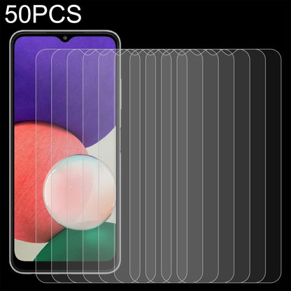 50 PCS 0.26mm 9H 2.5D Tempered Glass Film, For OnePlus Nord CE 5G / Nord CE 2 5G (50 PCS), For Samsung Galaxy A22 4G (50 PCS), For Samsung Galaxy A22 5G  (50 PCS), For Samsung Galaxy S21 FE 5G (50 PCS)