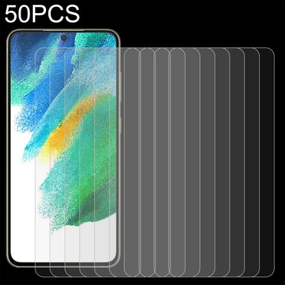 50 PCS 0.26mm 9H 2.5D Tempered Glass Film, For OnePlus Nord CE 5G / Nord CE 2 5G (50 PCS), For Samsung Galaxy A22 4G (50 PCS), For Samsung Galaxy A22 5G  (50 PCS), For Samsung Galaxy S21 FE 5G (50 PCS)