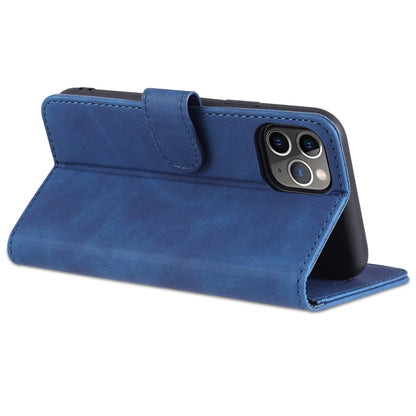 AZNS Skin Feel Calf Texture Horizontal Flip Leather Case with Card Slots & Holder & Wallet, For iPhone 11 Pro, For iPhone 11, For iPhone 11 Pro Max, For iPhone XS / X, For iPhone XS Max, For iPhone XR