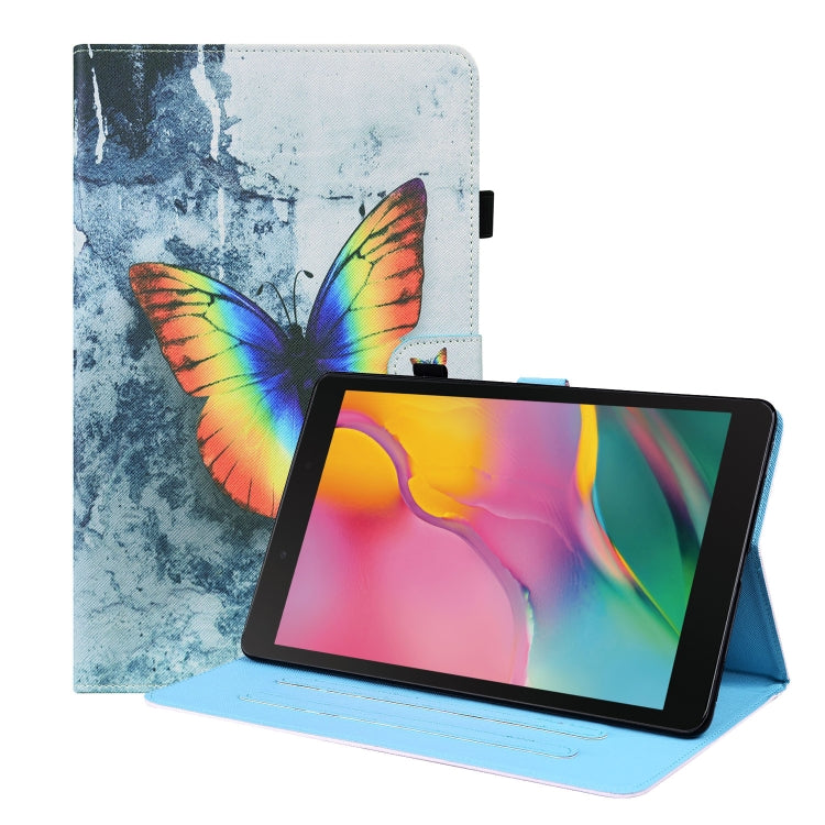 Animal Pattern Horizontal Flip Leather Case with Holder & Card Slots & Photo Frame, For Samsung Galaxy Tab A7 Lite 8.7 SM-T220 / SM-T225, For Samsung Galaxy Tab S8 / Galaxy Tab S7 2020 SM-T870 / SM-T875, For Samsung Galaxy Tab A 8.0 2019 SM-T290 / SM-T...