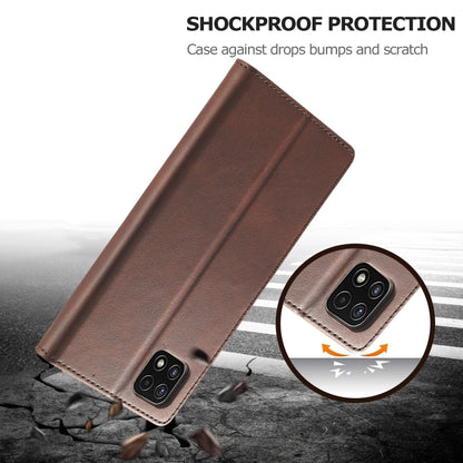 LC.IMEEKE Calf Texture Horizontal Flip Leather Case with Holder & Card Slots & Wallet, For Samsung Galaxy A22 5G