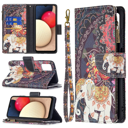 Colored Drawing Pattern Zipper Horizontal Flip Leather Case with Holder & Card Slots & Wallet, For Samsung Galaxy A03s 164mm, For Xiaomi Mi 11 Lite, For Xiaomi Poco M3 Pro / Redmi Note 10 5G, For Samsung Galaxy A03s