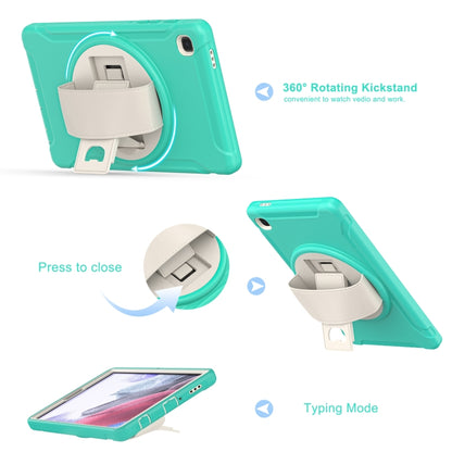 360 Degree Rotation PC + TPU Protective Case with Holder & Hand-strap, For Samsung Galaxy A7 Lite T220 / T225