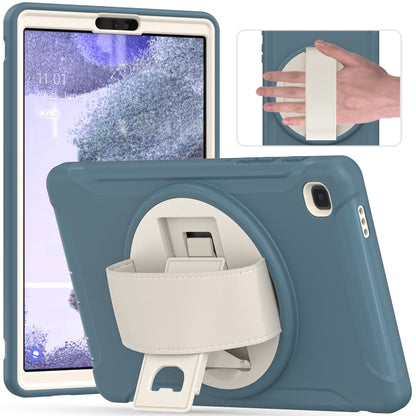 360 Degree Rotation PC + TPU Protective Case with Holder & Hand-strap, For Samsung Galaxy A7 Lite T220 / T225