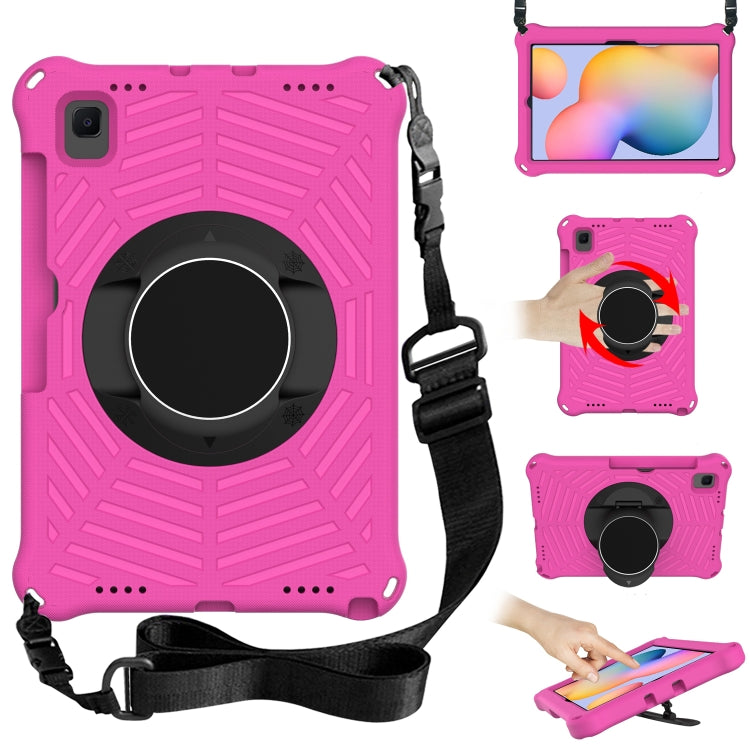 Spider King EVA Protective Case with Adjustable Shoulder Strap & Holder & Pen Slot, For iPad 9.7 2018 & 2017 / Pro 9.7 / Air 2 / Air, For iPad 10.2 2021 / 2020 / 2019, For iPad Pro 10.5 inch 2017 / Air 3 10.5 inch                                       ...