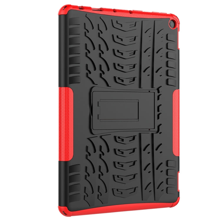 Tire Texture Shockproof TPU+PC Protective Case with Holder, For Xiaomi Redmi Note 10 5G, For Samsung Galaxy A22 5G, For Amazon Fire HD 10 2021