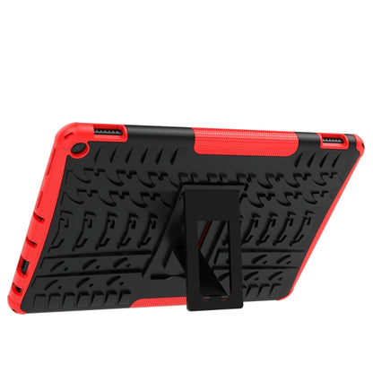 Tire Texture Shockproof TPU+PC Protective Case with Holder, For Xiaomi Redmi Note 10 5G, For Samsung Galaxy A22 5G, For Amazon Fire HD 10 2021