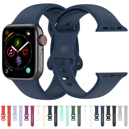 Large Size Silicone Watch Band For Apple Watch Series, 7 41mm / 6 & SE & 5 & 4 40mm / 3 & 2 & 1 38mm, Size: Large Size, 7 45mm / 6 & SE & 5 & 4 44mm / 3 & 2 & 1 42mm, Size: Large Size
