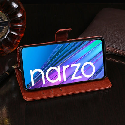 idewei Crazy Horse Texture Horizontal Flip Leather Case with Holder & Card Slots & Wallet, For OPPO Realme Narzo 30 5G, For Samsung Galaxy A82 5G, For Wiko Y62, For Xiaomi Poco M3 Pro 5G, For Xiaomi M3 Pro 5G