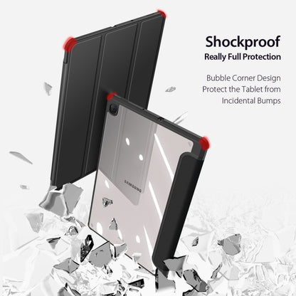 DUX DUCIS TOBY Series Antiskid PU Leather + PC + TPU Horizontal Flip Case with Holder & Pen Slot & Sleep / Wake-up Function, For Samsung Galaxy Tab S8+ / Tab S8 Plus /  Tab S7 FE / Tab S7+, For Samsung Galaxy Tab S6 Lite