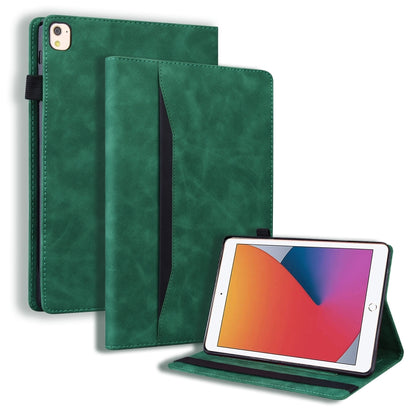 Business Shockproof Horizontal Flip Leather Case with Holder & Card Slots & Photo Frame & Pen Slot & Sleep / Wake-up Function, For iPad 9.7 2018 & 2017 / Pro 9.7 / Air 2, For iPad 10.2 2019 & 2020 / Pro 10.5 inch, For iPad Mini 5 / 4 / 3 / 2 / 1       ...