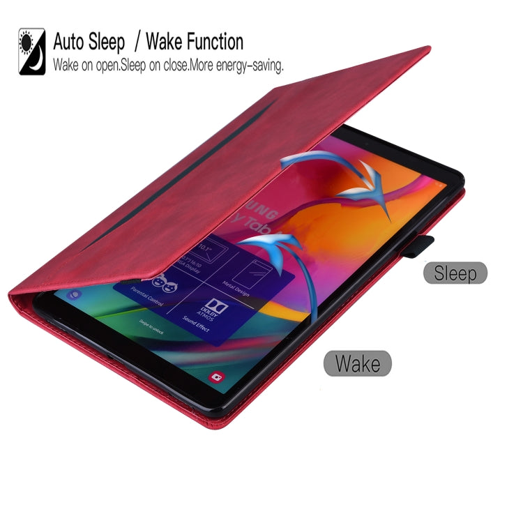 Business Shockproof Horizontal Flip Leather Case with Holder & Card Slots & Photo Frame & Pen Slot & Sleep / Wake-up Function, For Samsung Galaxy Tab A7 10.4 2020 SM-T500 / SM-T505, For Honor Pad 5 8 / Huawei MediaPad M5 Lite 8.0 inch                  ...