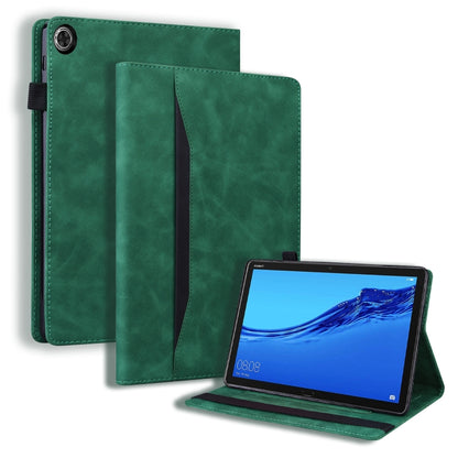 Business Shockproof Horizontal Flip Leather Case with Holder & Card Slots & Photo Frame & Pen Slot & Sleep / Wake-up Function, For Samsung Galaxy Tab A7 10.4 2020 SM-T500 / SM-T505, For Honor Pad 5 8 / Huawei MediaPad M5 Lite 8.0 inch                  ...