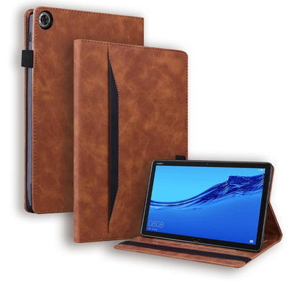 Business Shockproof Horizontal Flip Leather Case with Holder & Card Slots & Photo Frame & Pen Slot & Sleep / Wake-up Function, For Samsung Galaxy Tab A7 10.4 2020 SM-T500 / SM-T505, For Honor Pad 5 8 / Huawei MediaPad M5 Lite 8.0 inch                  ...