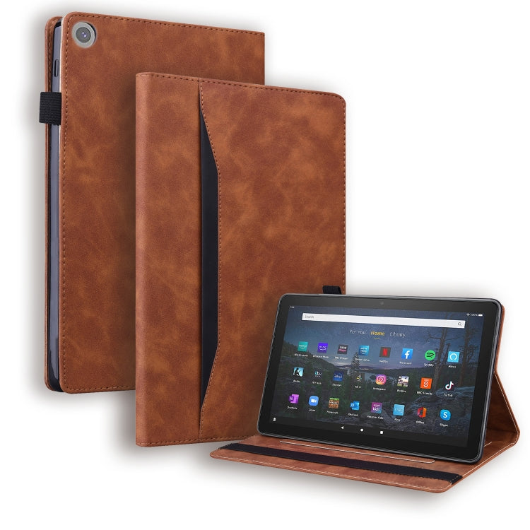Business Shockproof Horizontal Flip Leather Case with Holder & Card Slots & Photo Frame & Pen Slot & Sleep / Wake-up Function, For Samsung Galaxy Tab A7 10.4 2020 SM-T500 / SM-T505, For Honor Pad 5 8 / Huawei MediaPad M5 Lite 8.0 inch                  ...