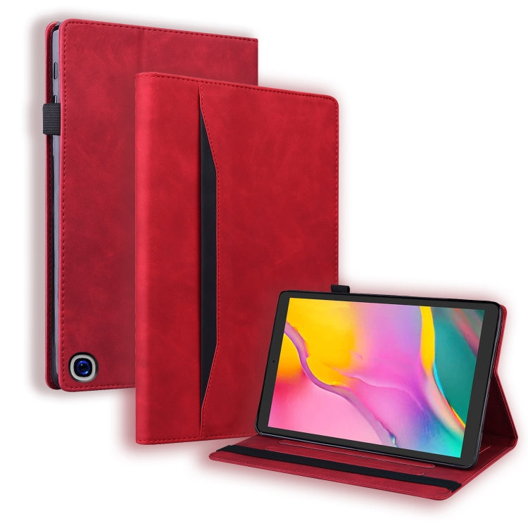 Business Shockproof Horizontal Flip Leather Case with Holder & Card Slots & Photo Frame & Pen Slot & Sleep / Wake-up Function, For Samsung Galaxy Tab A7 10.4 2020 SM-T500 / SM-T505, For Honor Pad 5 8 / Huawei MediaPad M5 Lite 8.0 inch                  ...