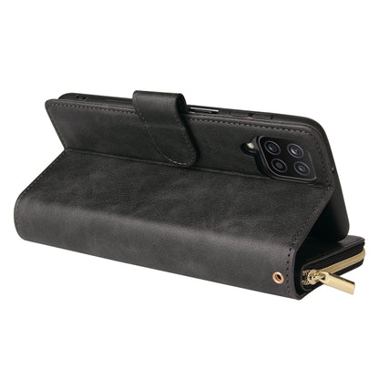 Zipper Wallet Bag Horizontal Flip PU Leather Case with Holder & 9 Card Slots & Wallet & Lanyard & Photo Frame, For Samsung Galaxy A12 5G, For Samsung Galaxy A52 5G, For Samsung Galaxy A72 5G, For Samsung Galaxy S21, For Samsung Galaxy S21 FE           ...