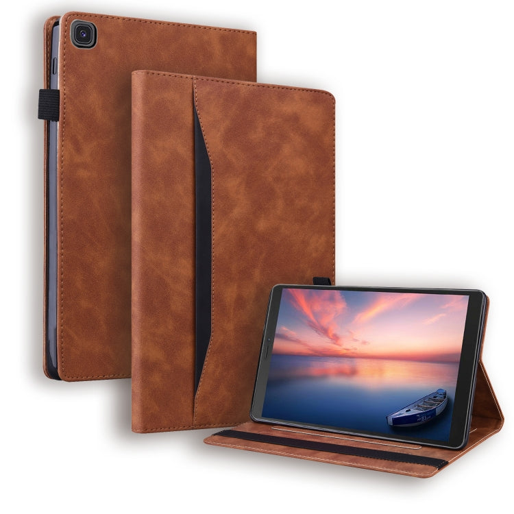 Business Shockproof Horizontal Flip Leather Case with Holder & Card Slots & Photo Frame & Pen Slot, For Lenovo Tab M8 FHD TB-8505F / TB-8705X 8.0 inch, For Lenovo Tab M10 HD Gen 2 TB-X306F, For Lenovo Tab P11 TB-J606F                                   ...