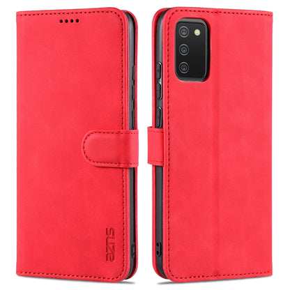 AZNS Skin Feel Calf Texture Horizontal Flip Leather Case with Card Slots & Holder & Wallet, For Samsung Galaxy A02, For Samsung Galaxy A02s