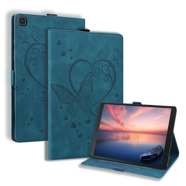 Love Butterfly Pattern Horizontal Flip Leather Case with Holder, For Samsung Galaxy Tab A7 Lite T220 T225, For Samsung Galaxy Tab S8 / Galaxy Tab S7 T870 SM-T875 SM-T876B, For Samsung Tab S7+ T970 T976B                                                  ...