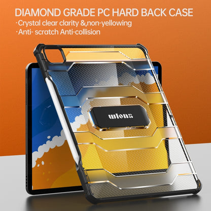 wlons Explorer Series PC + TPU Protective Case with Folding Holder, For iPad 10.2 2020 / 2019 / Air 2019 10.5, For iPad Pro 11 2022 / 2021 / 2020 / 2018 / Air 2020 10.9, For iPad Pro 12.9 2022 / 2021 / 2020 / 2018