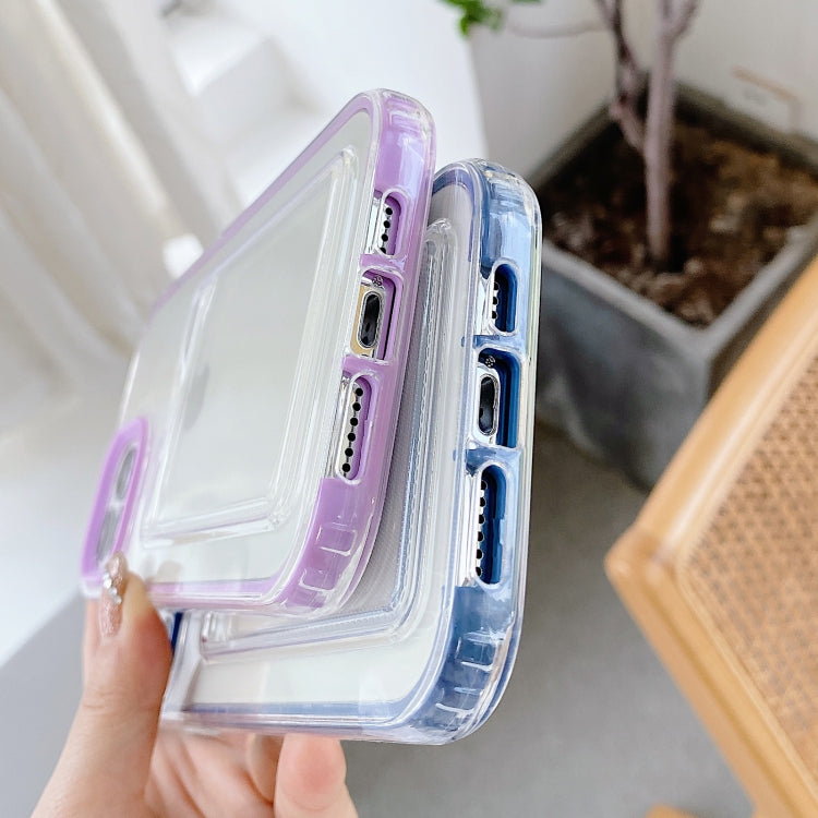 Full-coverage 360 Clear PC + TPU Shockproof Protective Case with Card Slot, For iPhone 12 mini, For iPhone 12 / 12 Pro, For iPhone 12 Pro Max, For iPhone 11 Pro, For iPhone 11, For iPhone 11 Pro Max