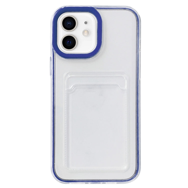 Full-coverage 360 Clear PC + TPU Shockproof Protective Case with Card Slot, For iPhone 12 mini, For iPhone 12 / 12 Pro, For iPhone 12 Pro Max, For iPhone 11 Pro, For iPhone 11, For iPhone 11 Pro Max