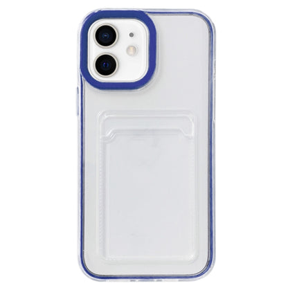 Full-coverage 360 Clear PC + TPU Shockproof Protective Case with Card Slot, For iPhone 12 mini, For iPhone 12 / 12 Pro, For iPhone 12 Pro Max, For iPhone 11 Pro, For iPhone 11, For iPhone 11 Pro Max