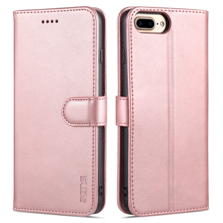 AZNS Skin Feel Calf Texture Horizontal Flip Leather Case with Card Slots & Holder & Wallet, For iPhone 6, For iPhone 7 Plus / 8 Plus, For iPhone 7 / 8 / SE (2020)
