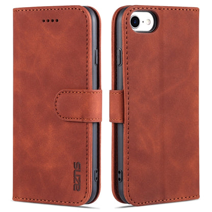 AZNS Skin Feel Calf Texture Horizontal Flip Leather Case with Card Slots & Holder & Wallet, For iPhone 6, For iPhone 7 Plus / 8 Plus, For iPhone 7 / 8 / SE (2020)