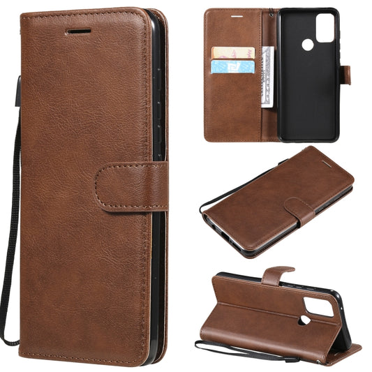 Solid Color Horizontal Flip Protective Leather Case with Holder & Card Slots & Wallet & Photo Frame & Lanyard, For Motorola Moto G50, For Motorola Moto G60 / G40 Fusion, For Motorola Moto E7 Power, For Motorola Edge S 4G, For Motorola Moto G Play 2021 ...