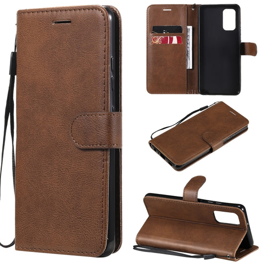 Solid Color Horizontal Flip Protective Leather Case with Holder & Card Slots & Wallet & Photo Frame & Lanyard, For Samsung Galaxy A32 4G, For Samsung Galaxy S21 FE, For Sony Xperia 5 III, For Sony Xperia 10 III, For Sony Xperia 1 III                   ...