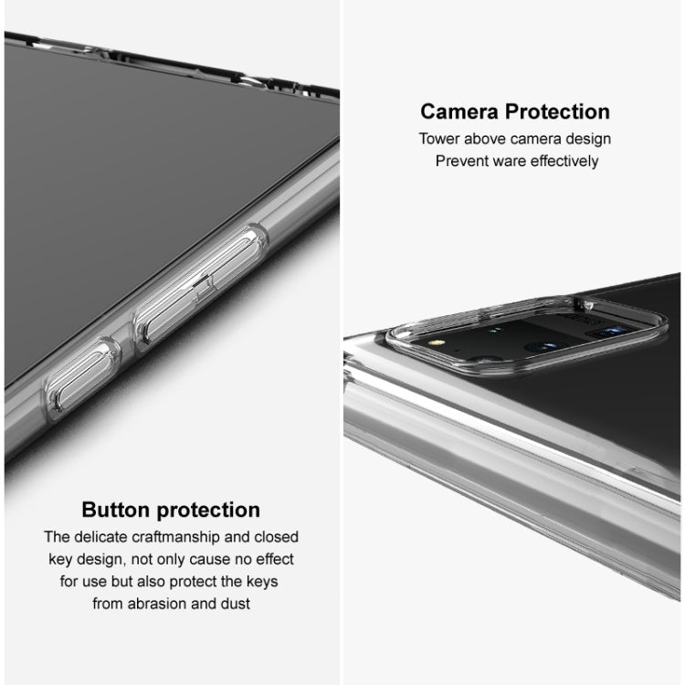 IMAK UX-5 Series Transparent Shockproof TPU Protective Case, For OnePlus Nord CE 5G, For Asus Zenfone 8 ZS590KS, For Samsung Galaxy S21 FE 5G