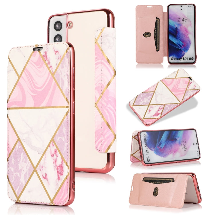 Bronzing Plating PU + TPU Horizontal Flip Leather Case with Holder & Card Slot, For Samsung Galaxy S21+ 5G, For Samsung Galaxy S21 5G, For Samsung Galaxy S20 FE, For Samsung Galaxy S20+, For Samsung Galaxy Note9, For Samsung Galaxy A70                 ...