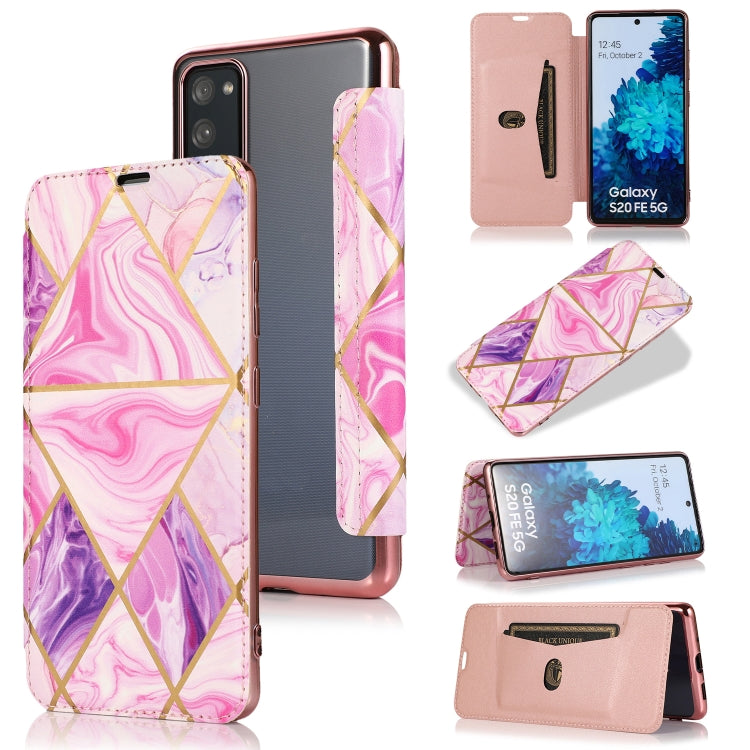 Bronzing Plating PU + TPU Horizontal Flip Leather Case with Holder & Card Slot, For Samsung Galaxy S21+ 5G, For Samsung Galaxy S21 5G, For Samsung Galaxy S20 FE, For Samsung Galaxy S20+, For Samsung Galaxy Note9, For Samsung Galaxy A70                 ...
