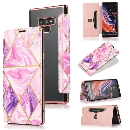 Bronzing Plating PU + TPU Horizontal Flip Leather Case with Holder & Card Slot, For Samsung Galaxy S21+ 5G, For Samsung Galaxy S21 5G, For Samsung Galaxy S20 FE, For Samsung Galaxy S20+, For Samsung Galaxy Note9, For Samsung Galaxy A70                 ...