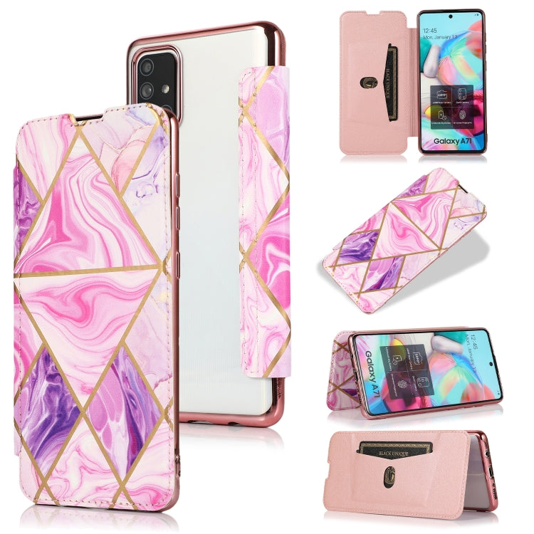 Bronzing Plating PU + TPU Horizontal Flip Leather Case with Holder & Card Slot, For Samsung Galaxy S21+ 5G, For Samsung Galaxy S21 5G, For Samsung Galaxy S20 FE, For Samsung Galaxy S20+, For Samsung Galaxy Note9, For Samsung Galaxy A70                 ...