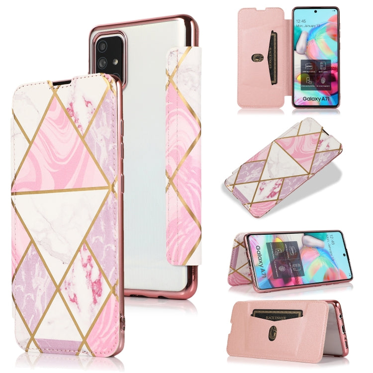 Bronzing Plating PU + TPU Horizontal Flip Leather Case with Holder & Card Slot, For Samsung Galaxy S21+ 5G, For Samsung Galaxy S21 5G, For Samsung Galaxy S20 FE, For Samsung Galaxy S20+, For Samsung Galaxy Note9, For Samsung Galaxy A70                 ...