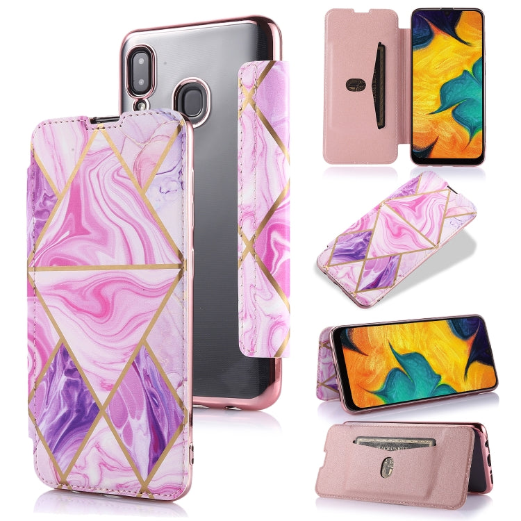 Bronzing Plating PU + TPU Horizontal Flip Leather Case with Holder & Card Slot, For Samsung Galaxy A50, For Samsung Galaxy S8, For Samsung Galaxy S9+, For Samsung Galaxy A20 / A30, For Samsung Galaxy S10e, For Samsung Galaxy A51                        ...