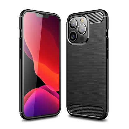 Brushed Texture Carbon Fiber TPU Case, For iPhone 13, For Motorola Moto G Stylus 2021 5G, For iPhone 13 mini, For iPhone 13 Pro, For iPhone 13 Pro Max