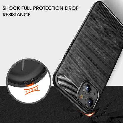 Brushed Texture Carbon Fiber TPU Case, For iPhone 13, For Motorola Moto G Stylus 2021 5G, For iPhone 13 mini, For iPhone 13 Pro, For iPhone 13 Pro Max