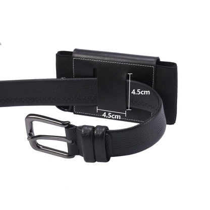 Ultra-thin Elasticity Mobile Phone Leather Case Waist Bag, For 5.8-6.1 inch Phones, Size: S, For 5.5-6.5 inch Phones, Size: M, For 6.7-6.9 inch Phones, Size: L
